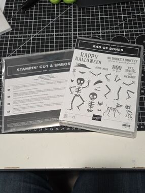 Bag of Bones Stamp and Die Set